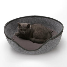 Load image into Gallery viewer, Pet Bed Cat Felt Beds Mats Sleeping Bag Zipper Fun